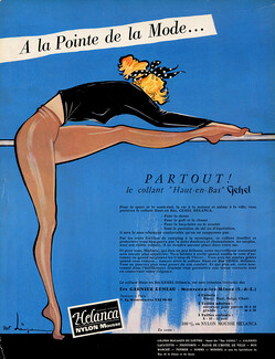 Helanca 1957 Stockings Tights, Ballet