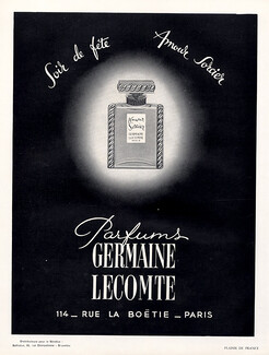 Germaine Lecomte (Perfumes) 1951 Amour Sorcier