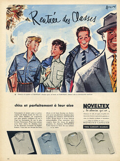 Noveltex (Men's Clothing) 1955 Pierre Couronne