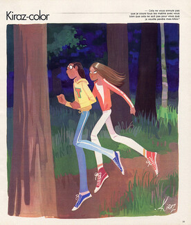 Kiraz 1978 Kiraz-color, Runners, Jogging