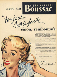 Boussac (Fabric) 1955 Pierre Couronne