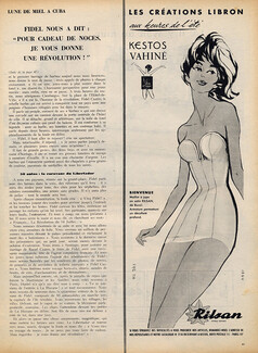 Kestos Vahiné (Swimwear) 1959 Rilsan, Signed by Dole