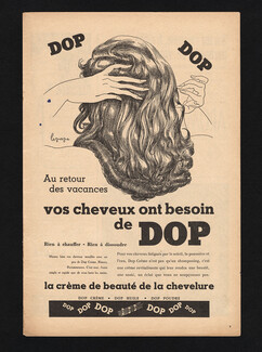 Dop (Hair Care) 1949 Georges Lepape