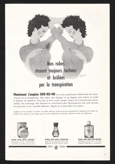 Féret Frères 1950 Georges Lepape, Odo-ro-no, Body Care
