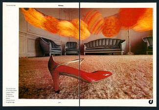 Charles Jourdan 1978 Rameau, Photo Guy Bourdin