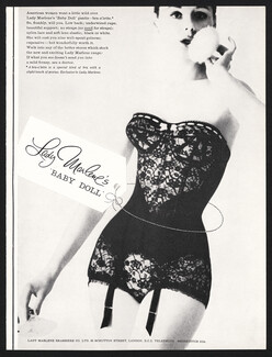 Lady Marlene (Lingerie) 1961 Corselette Baby Doll