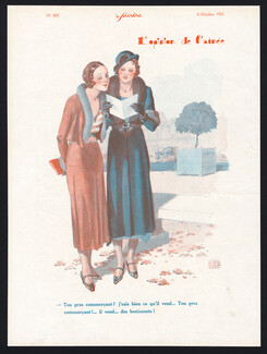 L'opinion de l'ainée, 1932 - Georges Léonnec