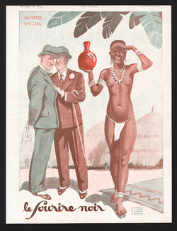 Léonnec 1931 Le Sourire Noir, Colonialism