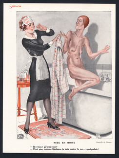 Georges Léonnec 1931 Madame, je suis contre le nu... quelquefois !