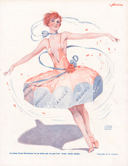 Georges Léonnec 1930 (circa) La Toupie Parisienne, Le Toton
