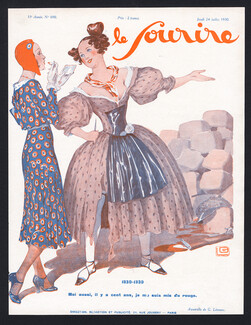 Georges Léonnec 1930 Révolution de 1830, French Revolution, Le Sourire Cover