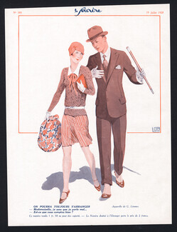 On pourra toujours s'arranger, 1928 - Georges Léonnec Flirting