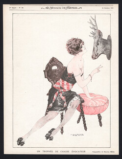 Un Trophée de Chasse Evocateur, 1919 - Maurice Pépin An Evocative Hunting Trophy