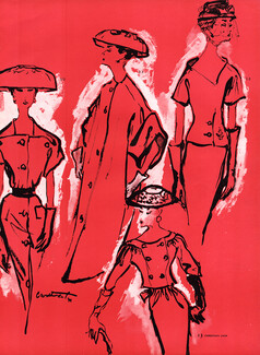 Christian Dior 1956 Crosthwait, Les Détails qui font la Mode