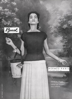 Hermès (Couture) 1957 Bucol, Photo R. Laurent