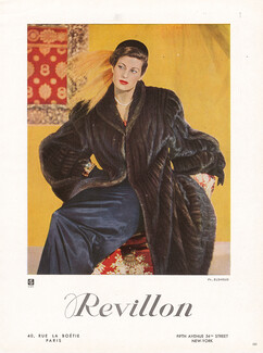 Revillon (Fur Clothing) 1948 Fur Coat, Photo Elshoud