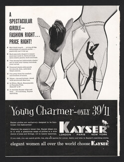 Kayser (Lingerie) 1961 Young Charmer Girdle
