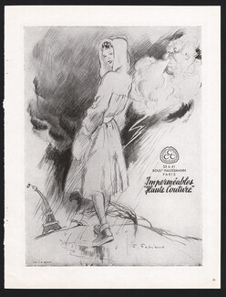 CCC - Comptoir Commercial Caoutchouc 1948 Raincoat, Fabiano