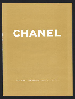 Chanel (Perfumes) 1966 Gold Ink, The most treasured name in perfume