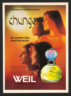 Weil (Perfumes) 1978 Chunga