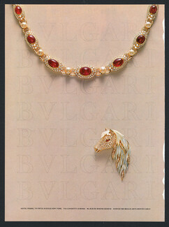 Bulgari (High Jewelry) 1978 Horse Pin