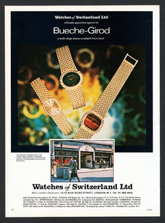 Bueche Girod (Watches) 1977 Watches of Switzerland
