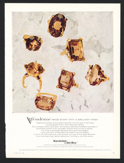 Vendôme (Jewels) 1966 Quartz Solitaires
