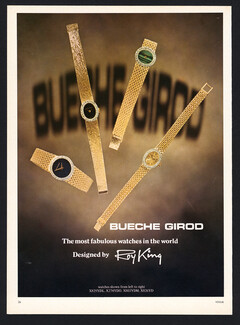 Bueche Girod (Watches) 1976 Roy King