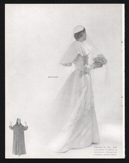 Balenciaga 1951 Wedding Dress, Coudurier Fructus Descher