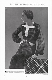 Dognin (Fabric) 1935 Création Ardence (sic), Ardanse, Photo Georges Saad