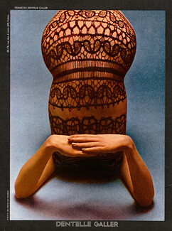 Dentelle Galler (Lace) 1970 Photo Guy Bourdin