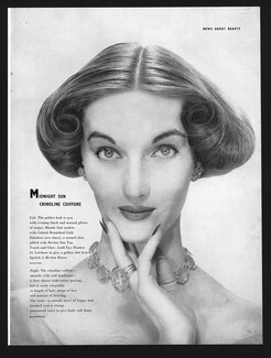 The Crinoline Coiffure 1951 Photo Blumenfeld