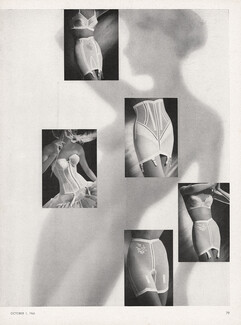 Warner's 1960 New dimension, Lycra DuPont, Girdle, Corselette