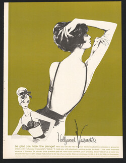 Vassarette (Lingerie) 1960 Backless Dress Bra