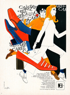 Carel (Shoes) 1969 J. Langlais