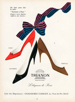 Trianon (Shoes) 1957 Chaussures Clerget
