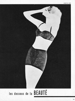 Christian Dior (Lingerie) 1963 Les Dessous de la Beauté