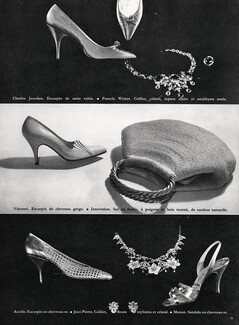 Charles Jourdan, Francis Winter, Visconti, Innovation, Aurèle, Roger Jean-Pierre, Manon Shoes 1959