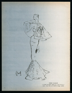 Pierre Balmain 1948 Alfredo Bouret