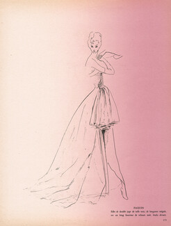 Paquin 1948 Evening Gown, Victoria Nat