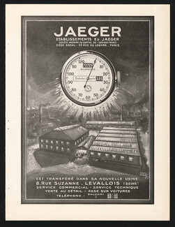 Jaeger 1924 Nouvelle Usine Levallois, Pierre Collet