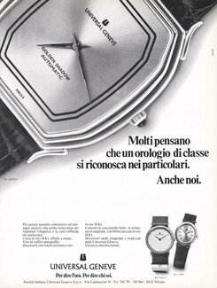 Universal (Watches) 1980 Golden Shadow Automatic