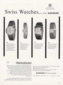 Jaeger-leCoultre 1963 Swiss Watches from Garrard