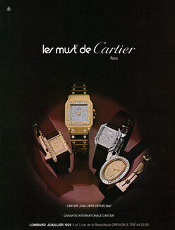 Cartier (Watches) 1982 les must de Cartier