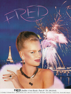 Fred 1980 Set of Jewels, Eiffel Tower Fireworks