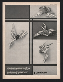 Cartier 1965 From the Aviary, French Brooches