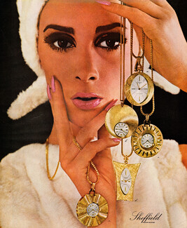 Sheffield (Watches) 1965 New York's Social Calendar, 11 pages