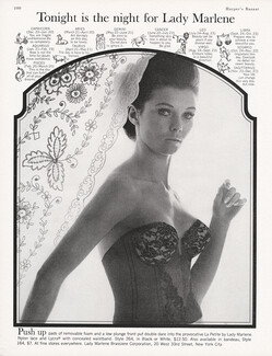 Lady Marlene (Lingerie) 1965 Push Up, Brassiere