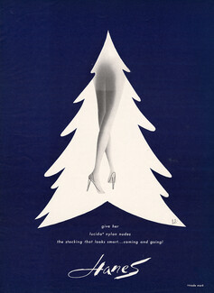 Hanes (Hosiery, Stockings) 1950 Bobri