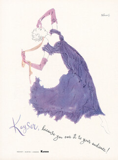 Kayser (Stockings) 1950 Dancer, Saul Bolasni